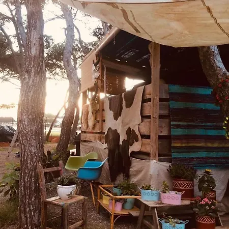 Vintage Camper - And Ibiza Camping