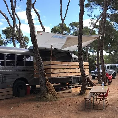 Vintage Camper - And Ibiza Camping *